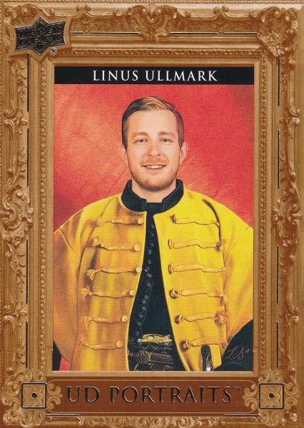 insert karta LINUS ULLMARK 23-24 UD Ser. 2 Portraits číslo P42